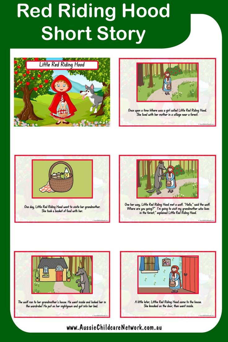 Free Little Red Riding Hood Story Posters