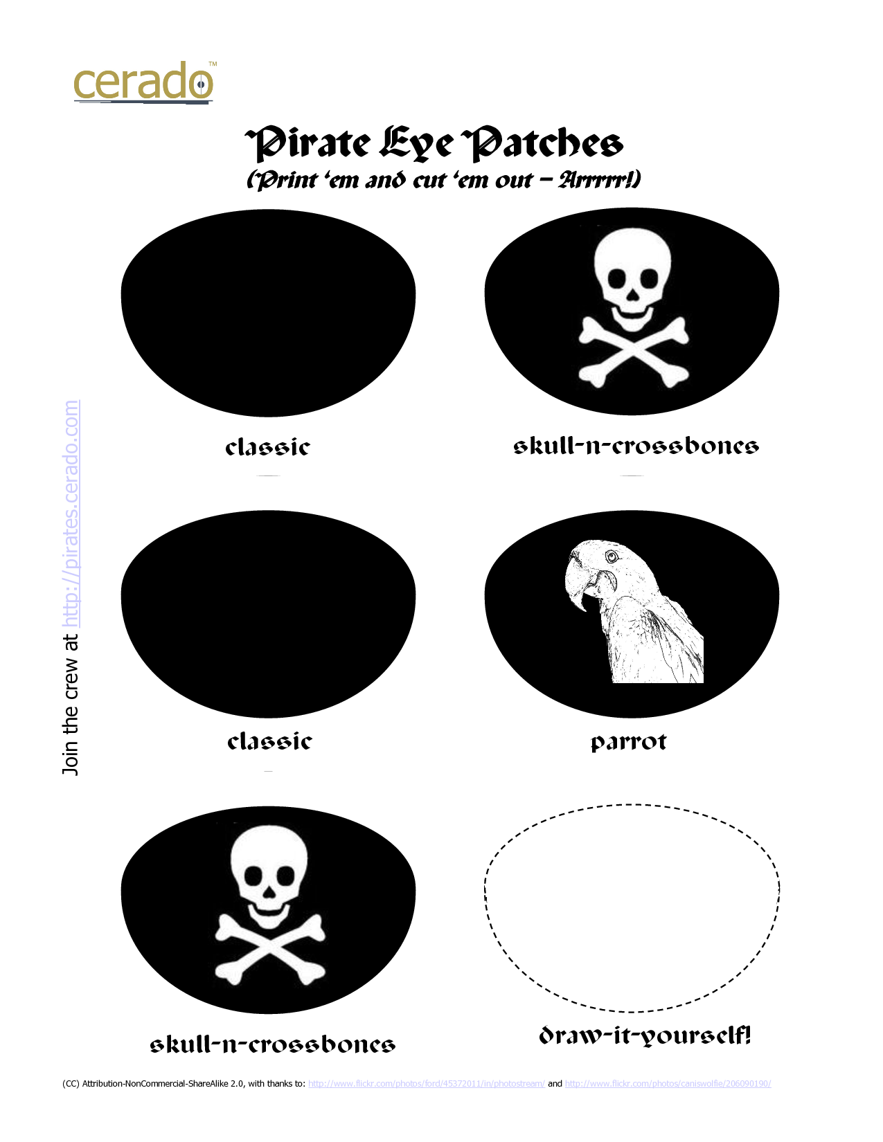 Free Pirate Templates Submited Images Pic2Fly Pirate Eye Patches Pirate Template Eyepatch