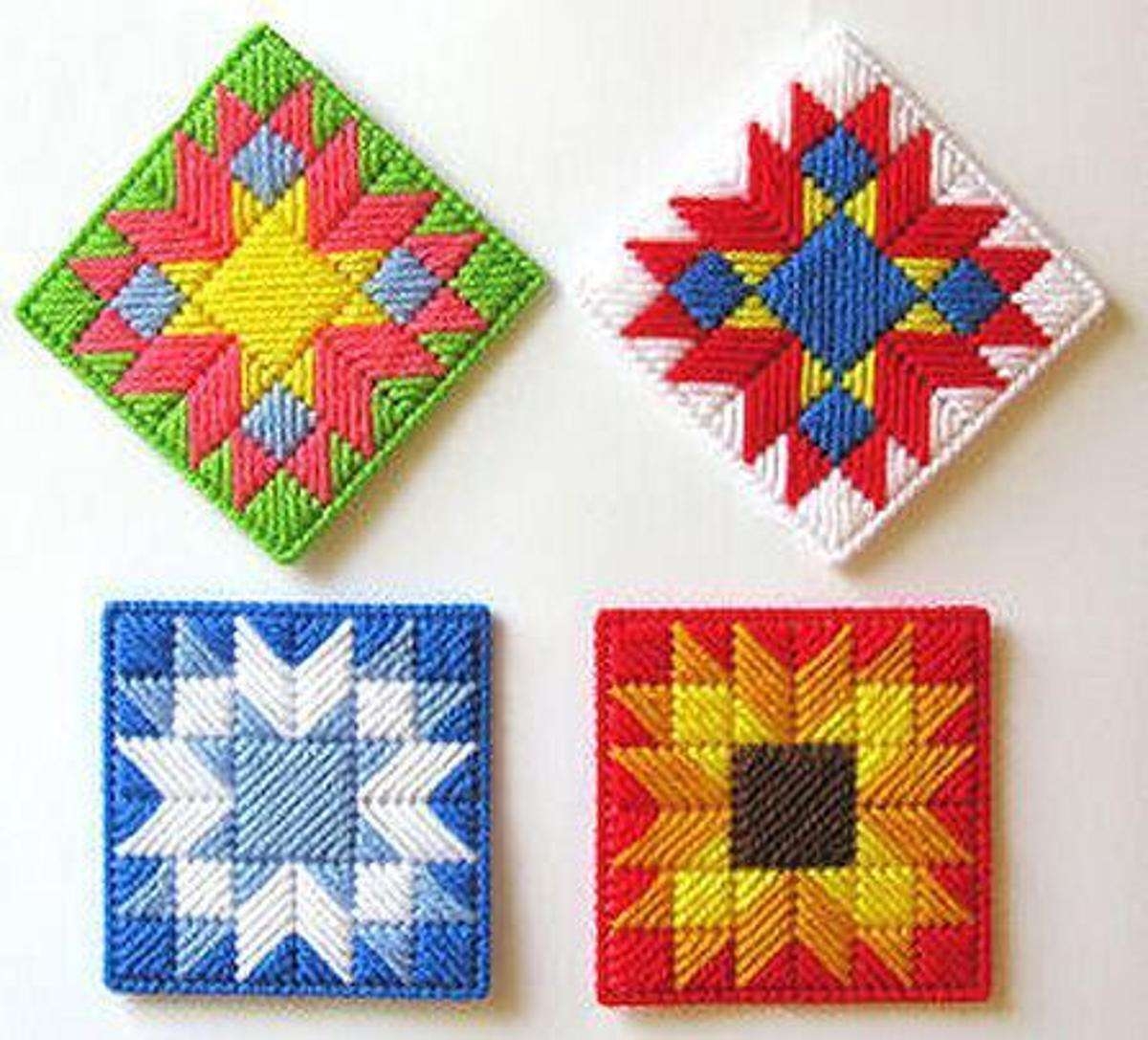 Free Printable Plastic Canvas Coasters