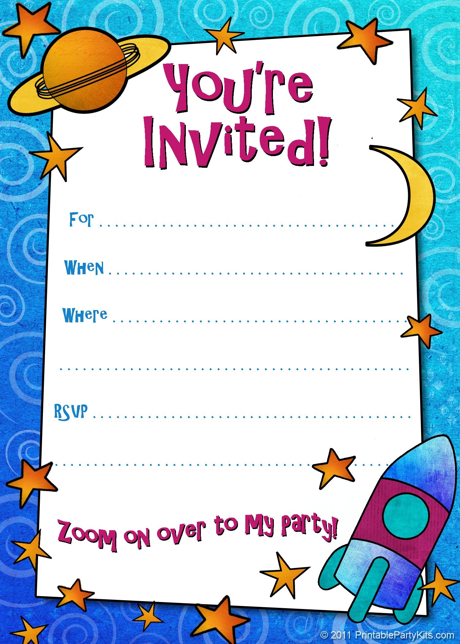 Free Printable Boys Birthday Party Invitations Worksheets Library