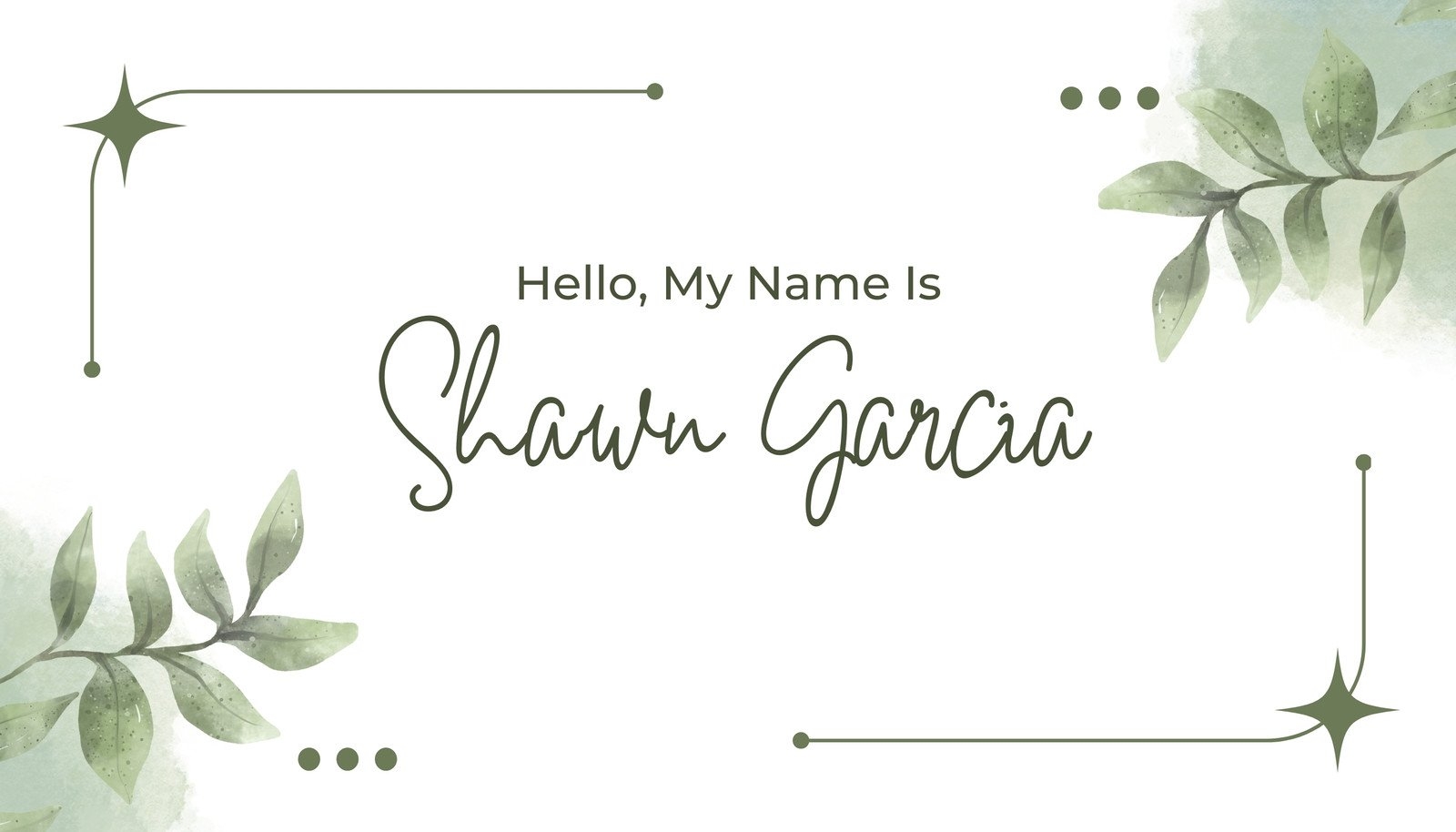 Free Printable Desk Name Plate Template