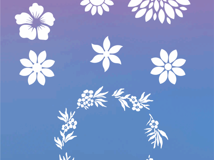 Free Printable Flower Stencil Designs And Templates