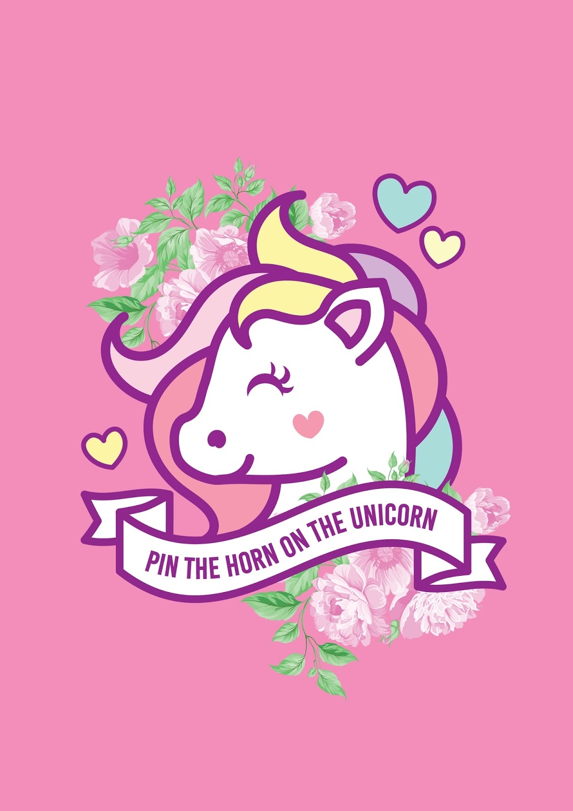 Free Printable Pin The Horn To The Unicorn Game Oh My Fiesta In English