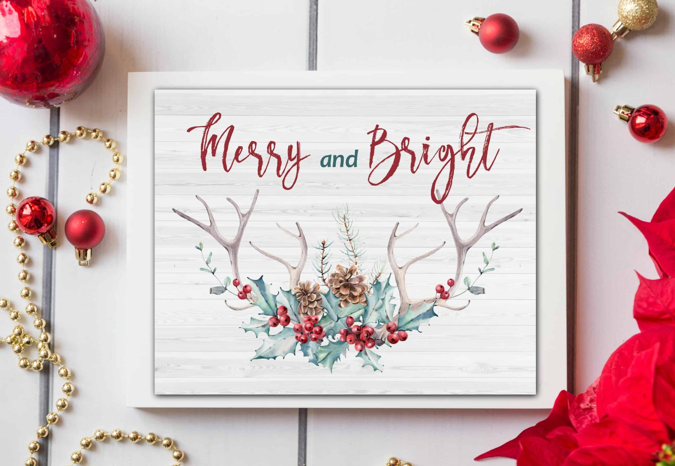 Free Watercolor Printables For Christmas And Winter 