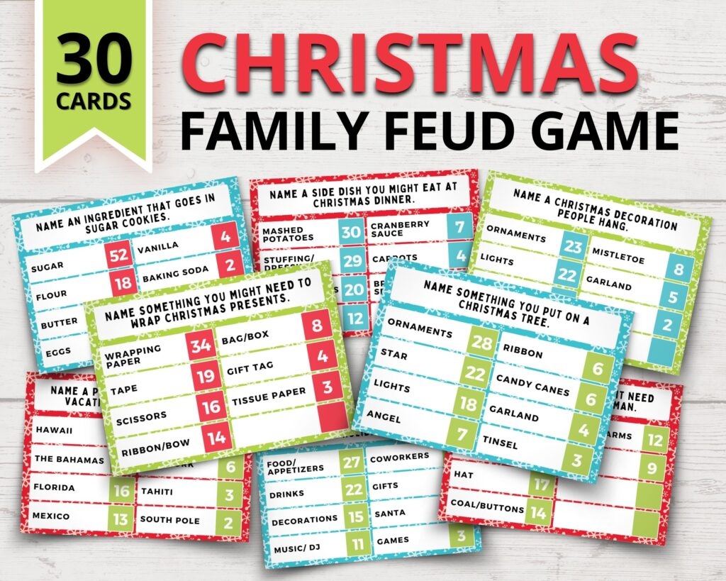 Fun Christmas Family Feud Questions To Play During The Holidays 