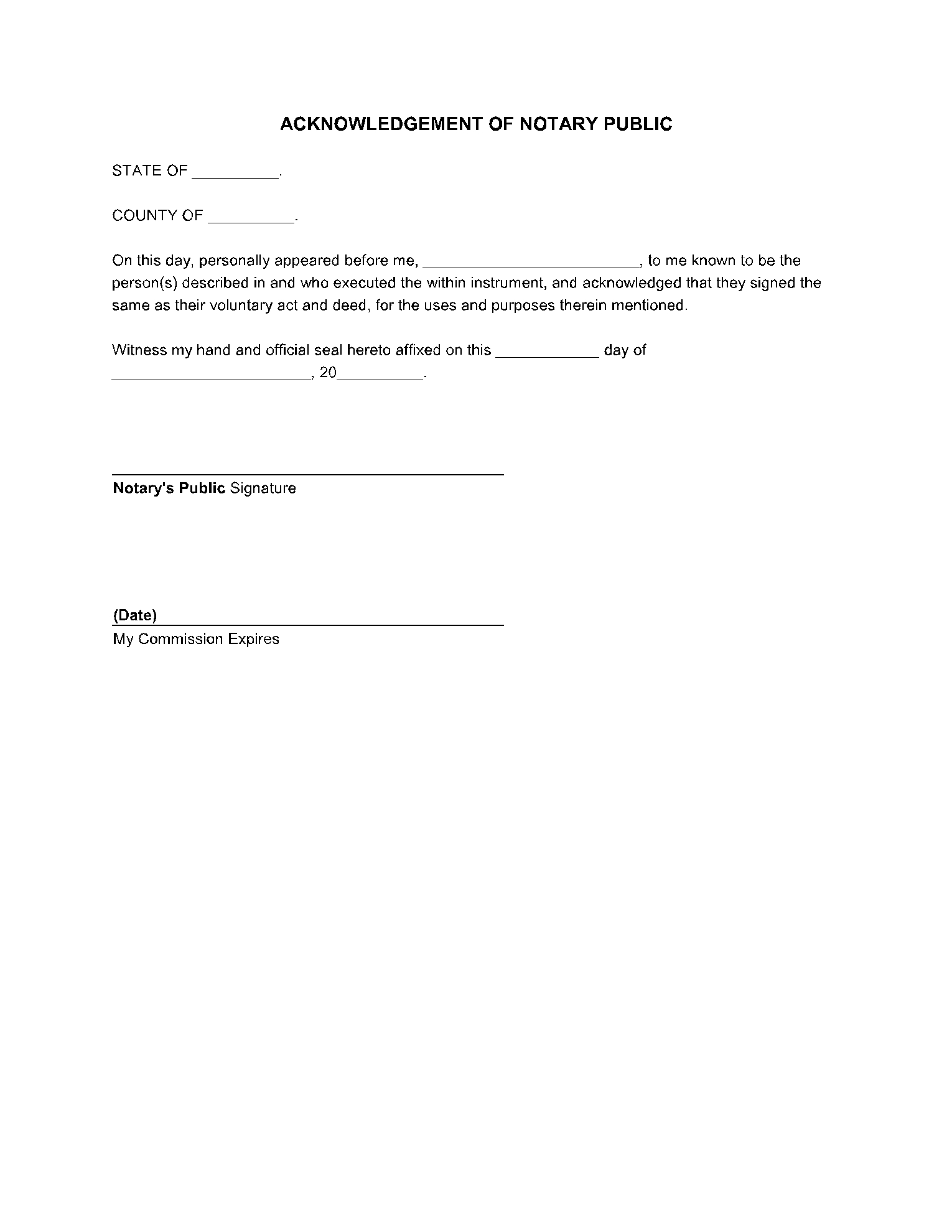 Free Printable Quit Claim Deed Form Georgia