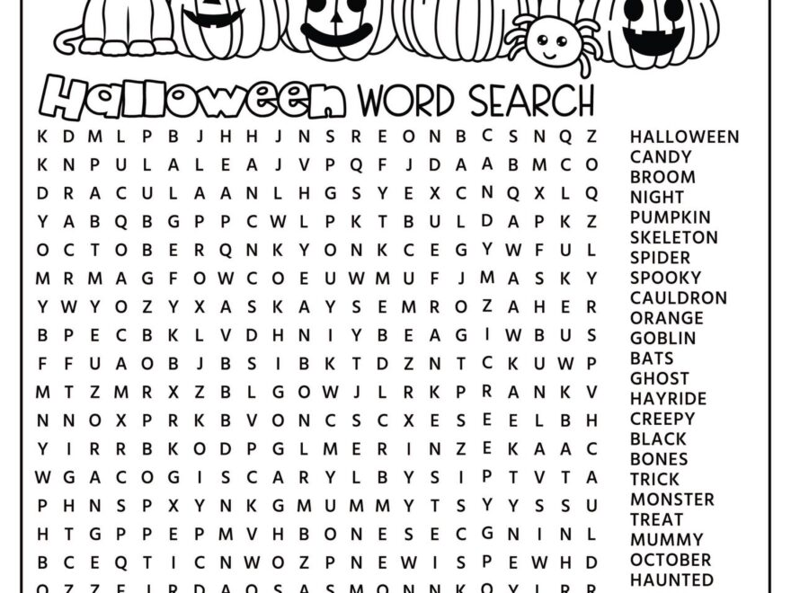 Halloween Activity Pages Free Printables Kids Activity Zone
