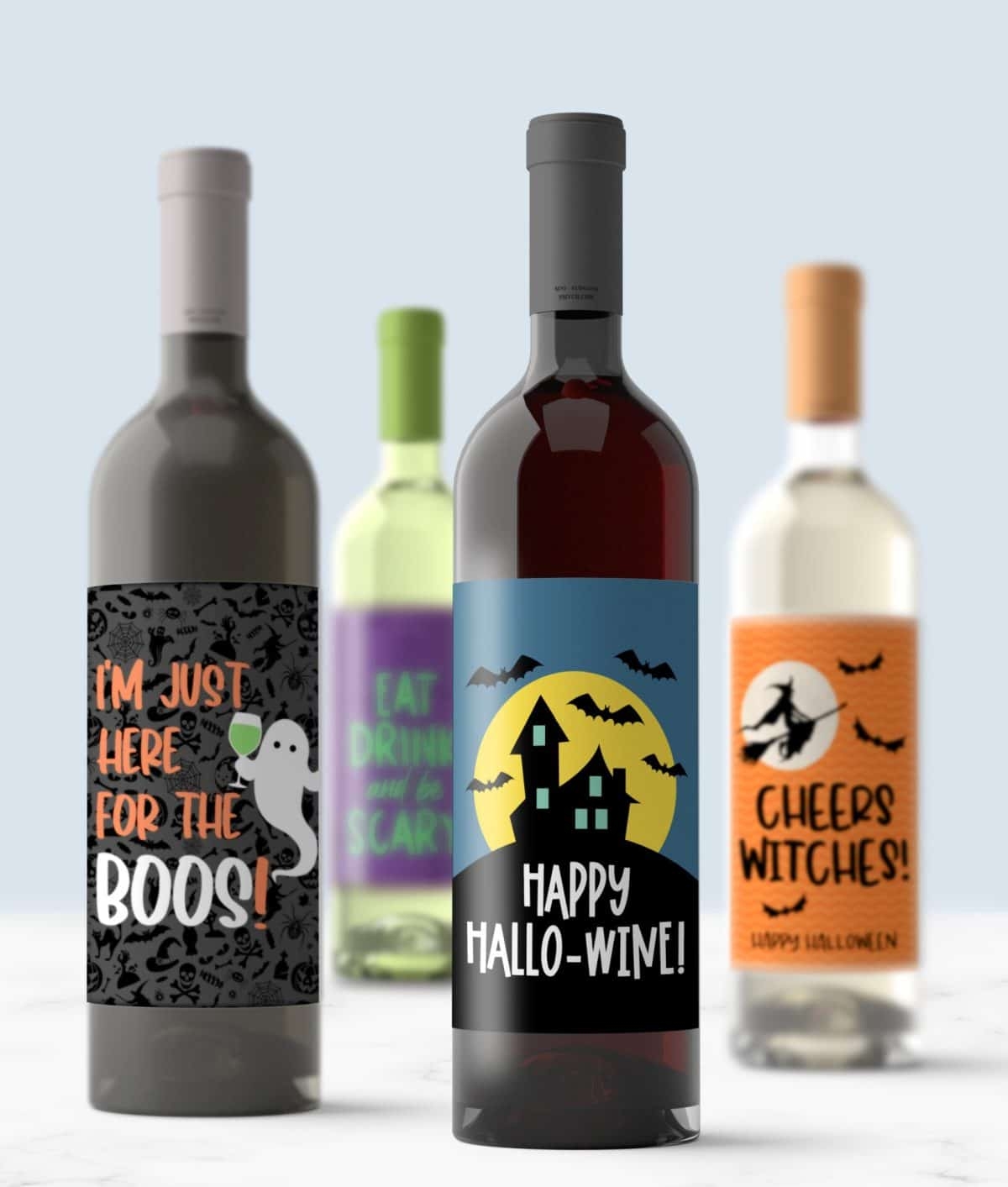 Halloween Wine Bottle Labels Printable Free