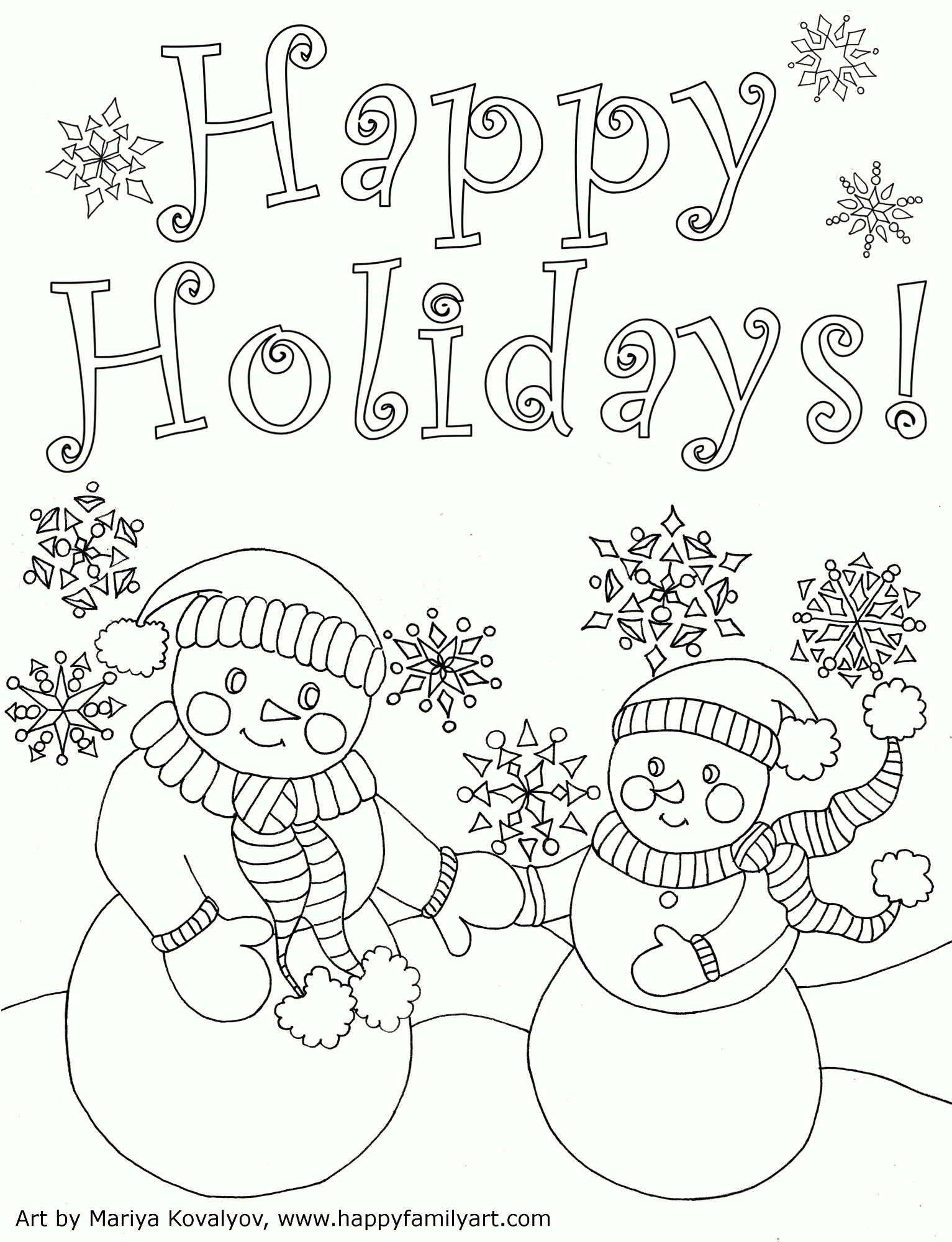  Holidays Coloring Pages Books 100 FREE And Printable 