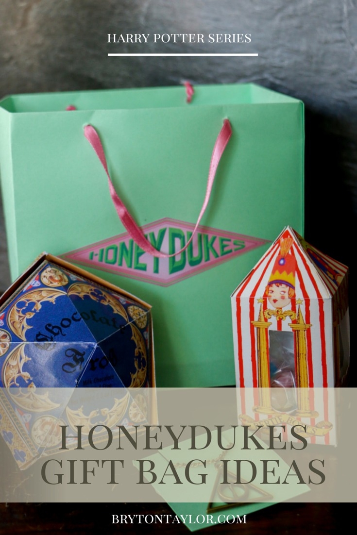 Honeydukes Gift Bag Ideas Harry Potter Hogwarts Dinner Party InLiterature