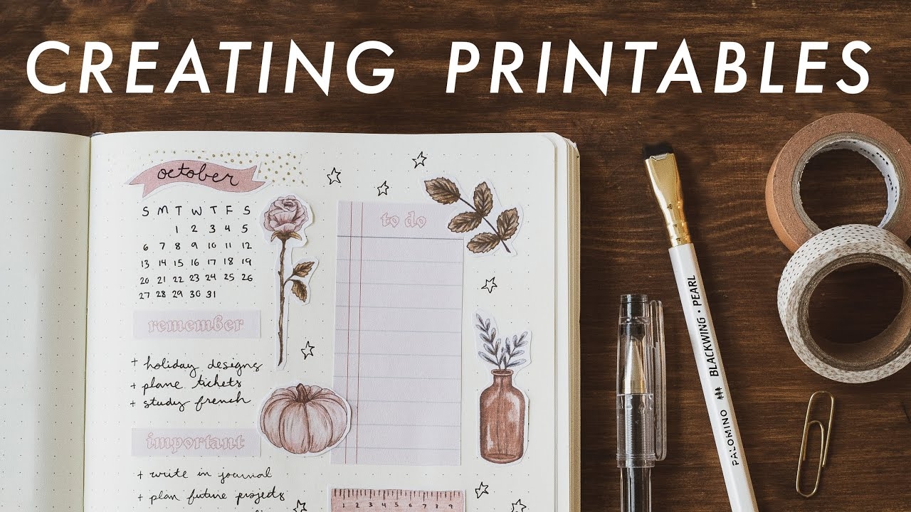 How To Design Create Printables YouTube