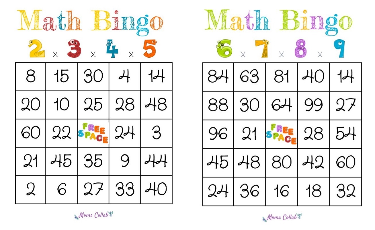How To Make A Math Bingo Game To Help Kids Learn Arithmetic