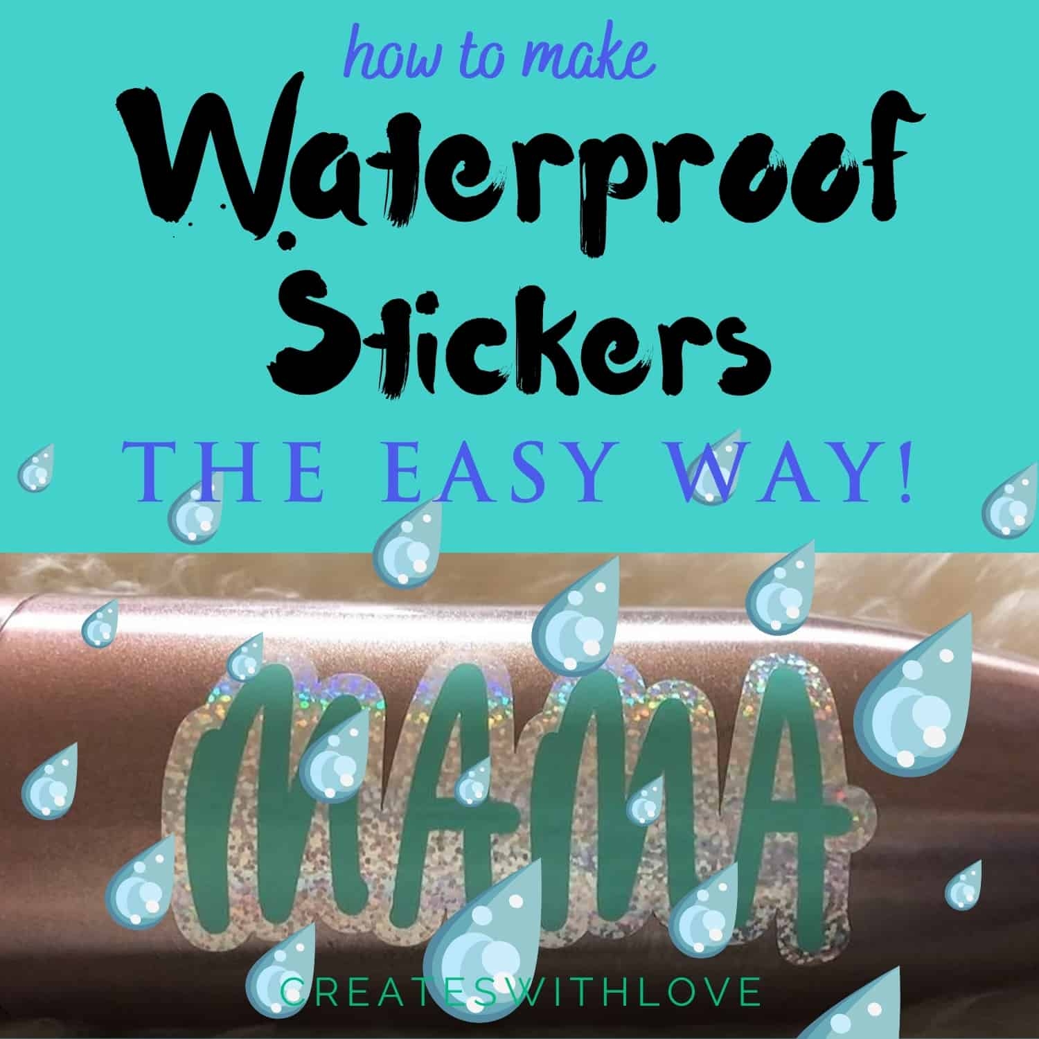 How To Make Printable Vinyl Waterproof