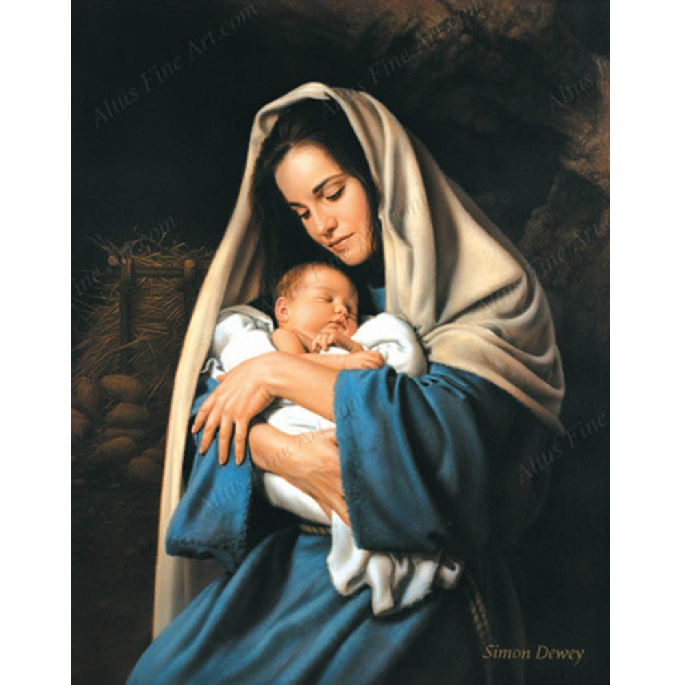 In The Arms Of Mary Print In LDS Jesus Art Prints On LDSBookstore