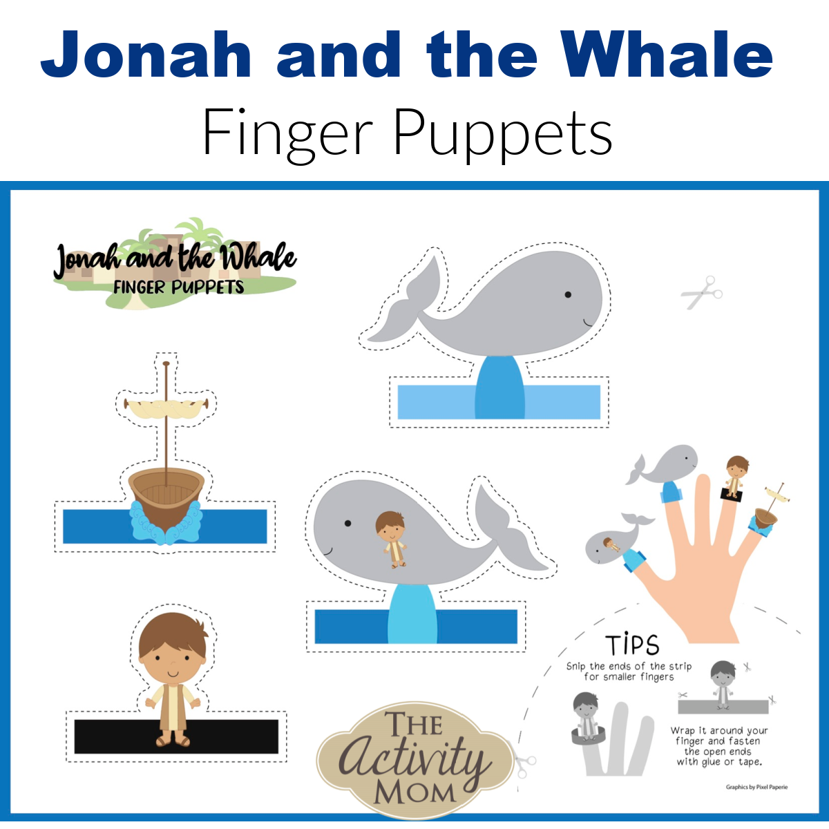 Jonah And The Whale Printable