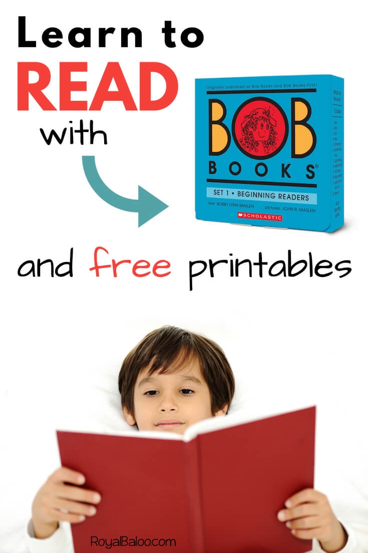 Learn To Read With BOB Books Free Printables Royal Baloo
