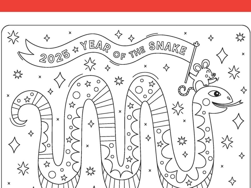 Lunar New Year 2025 Coloring Page Grab Our Free Download We Are Teachers