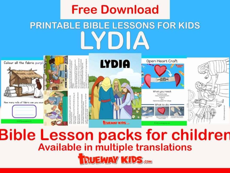 Lydia Bible Lessons For Kids Trueway Kids