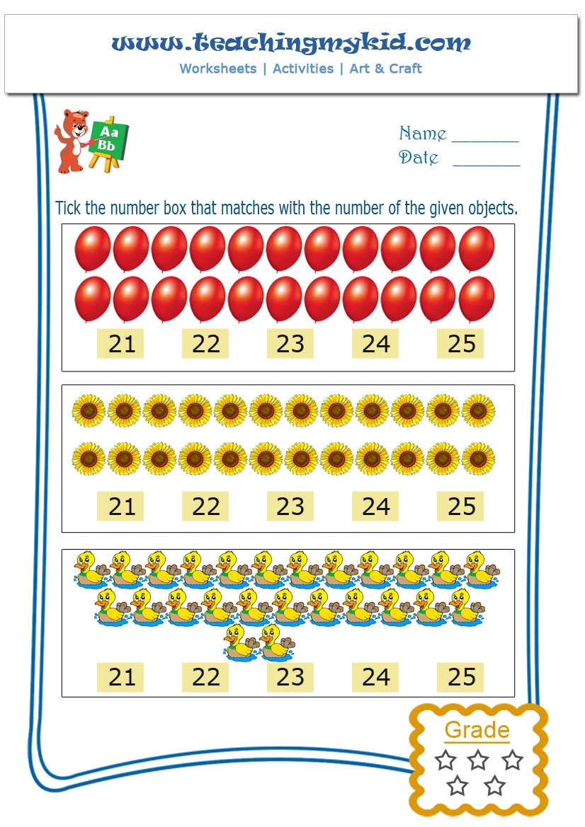 Match With Numbers