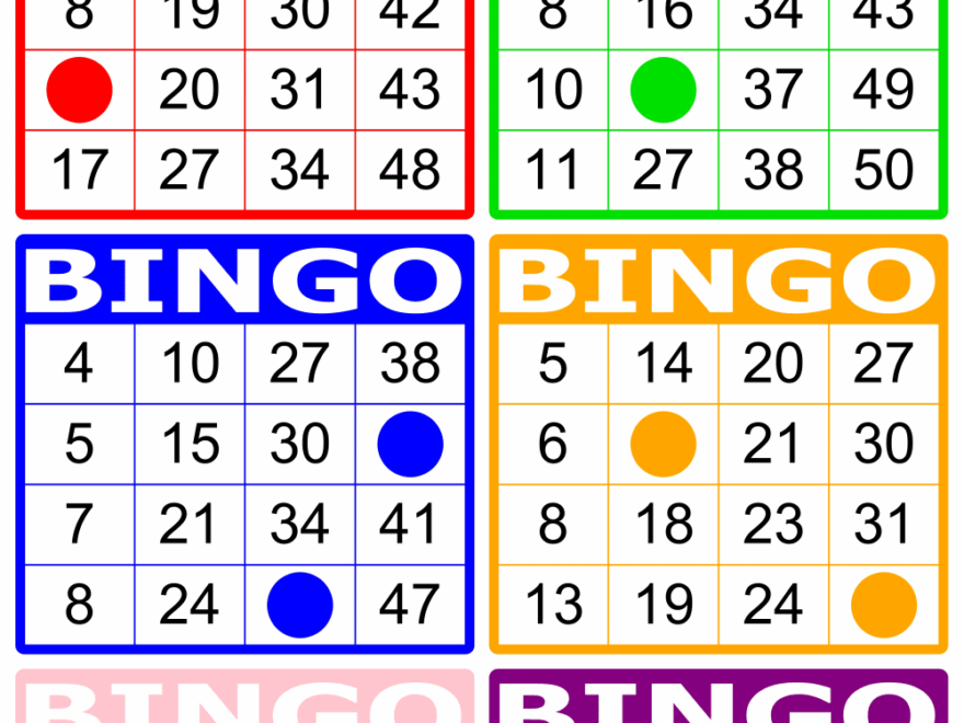 Math Bingo Free Printable PDF Math Bingo Cards