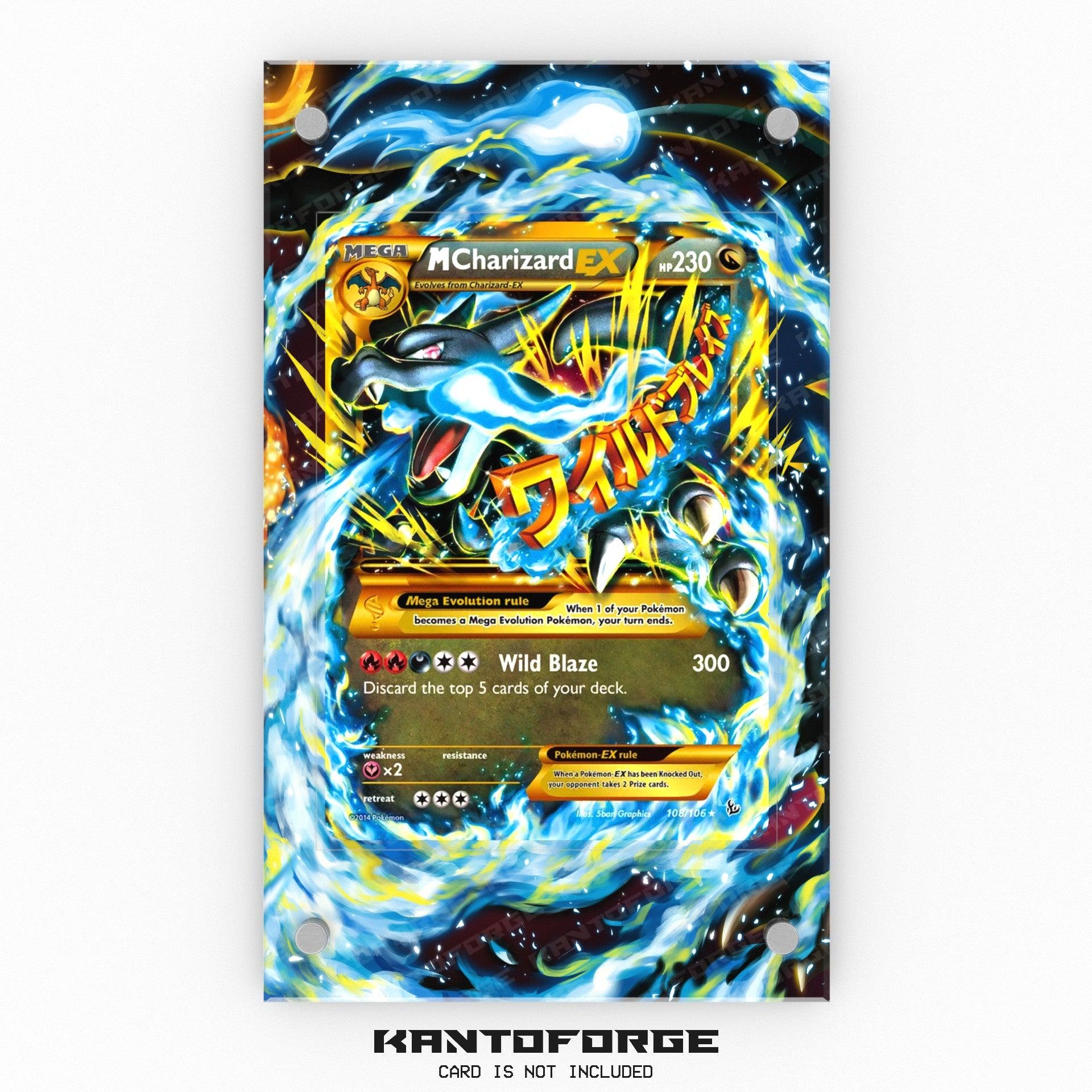 Mega Charizard X Ex Card Etsy Ireland