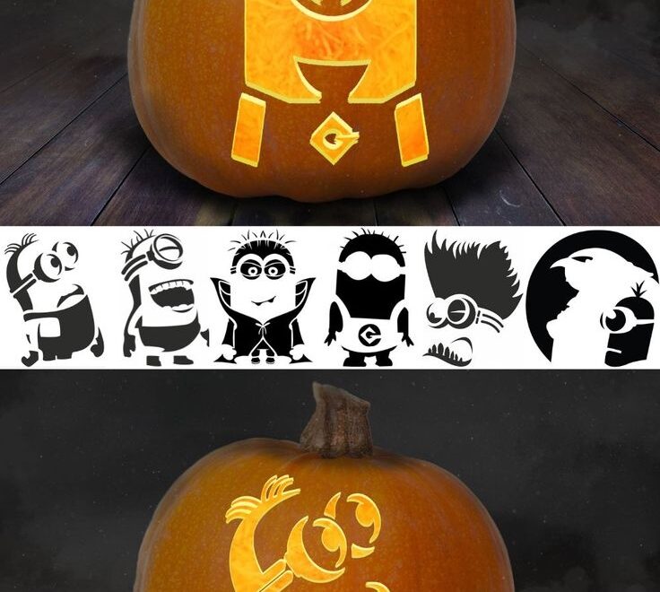 Minion Pumpkin Stencils 22 Of The Best Printable Pumpkin Templates