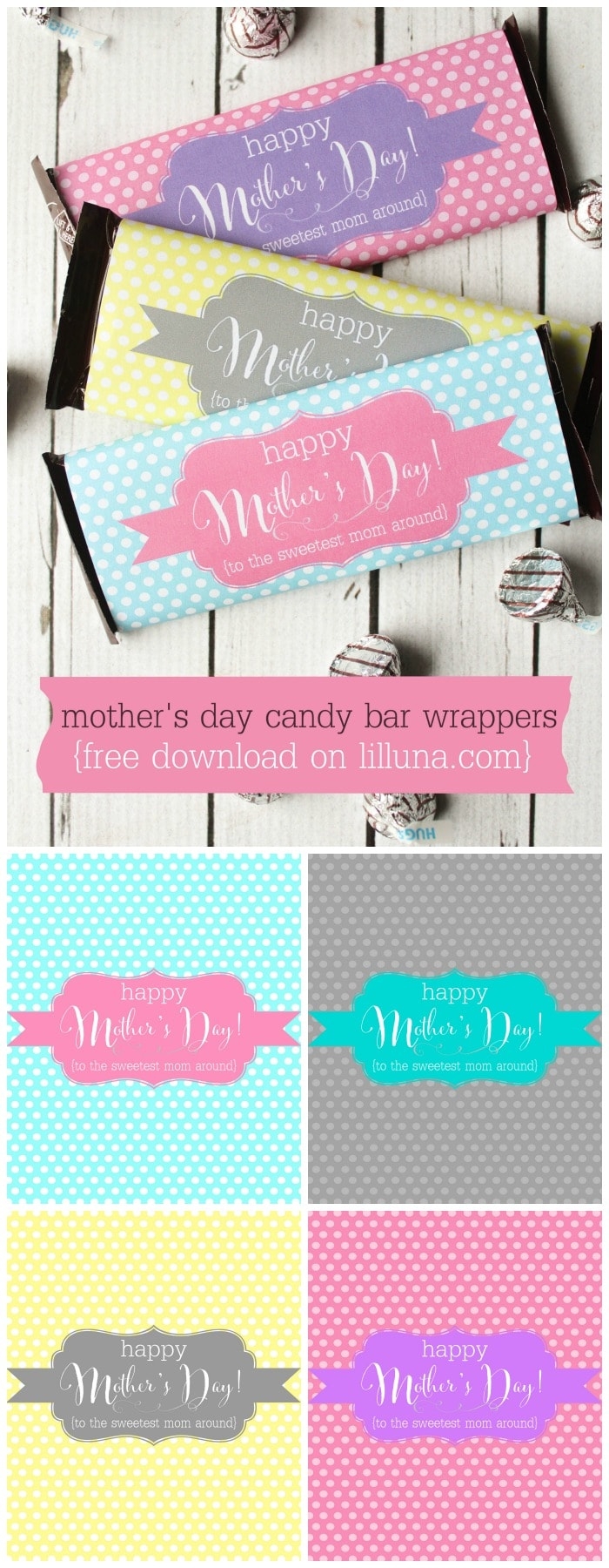 Mother s Day Candy Bar Wrappers Let s DIY It All With Kritsyn Merkley