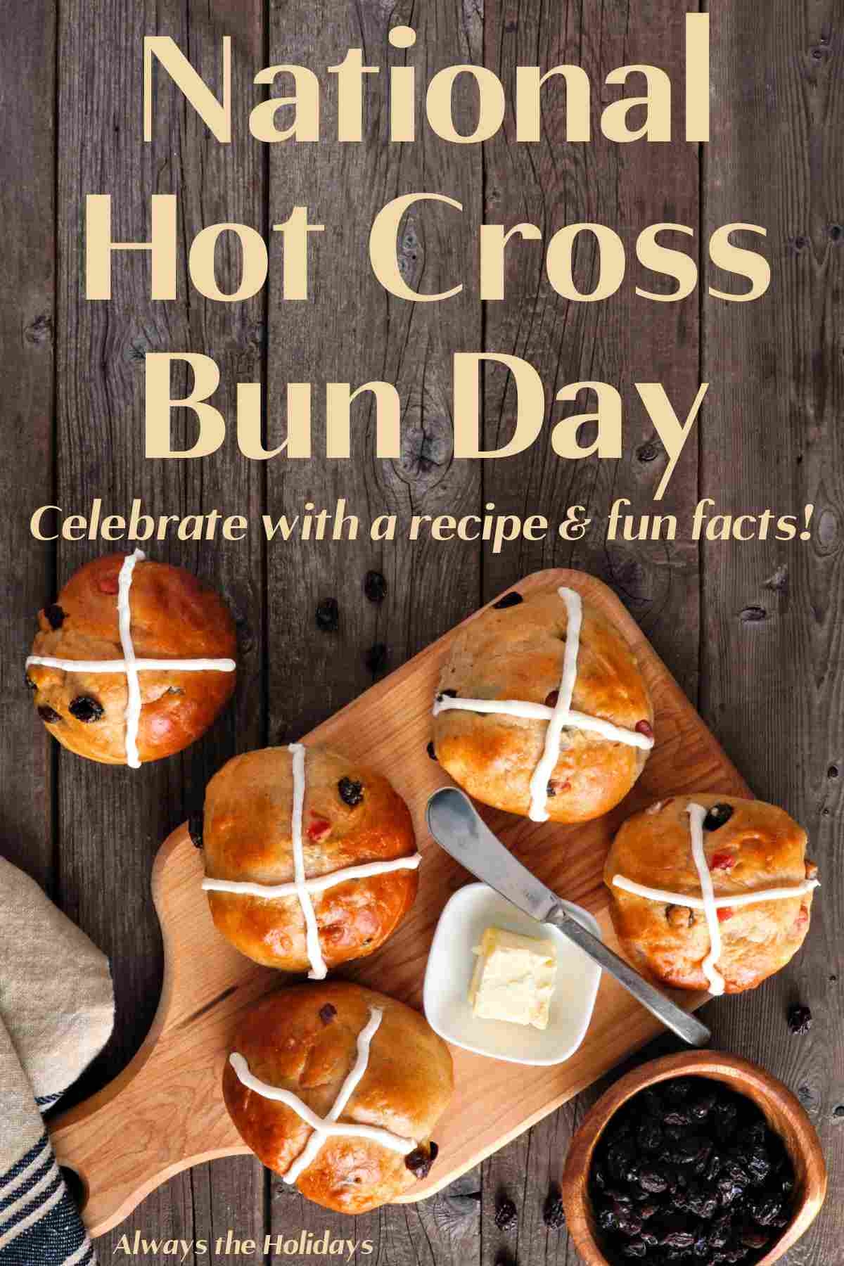Hot Cross Buns Printable Free Poster Rhyme