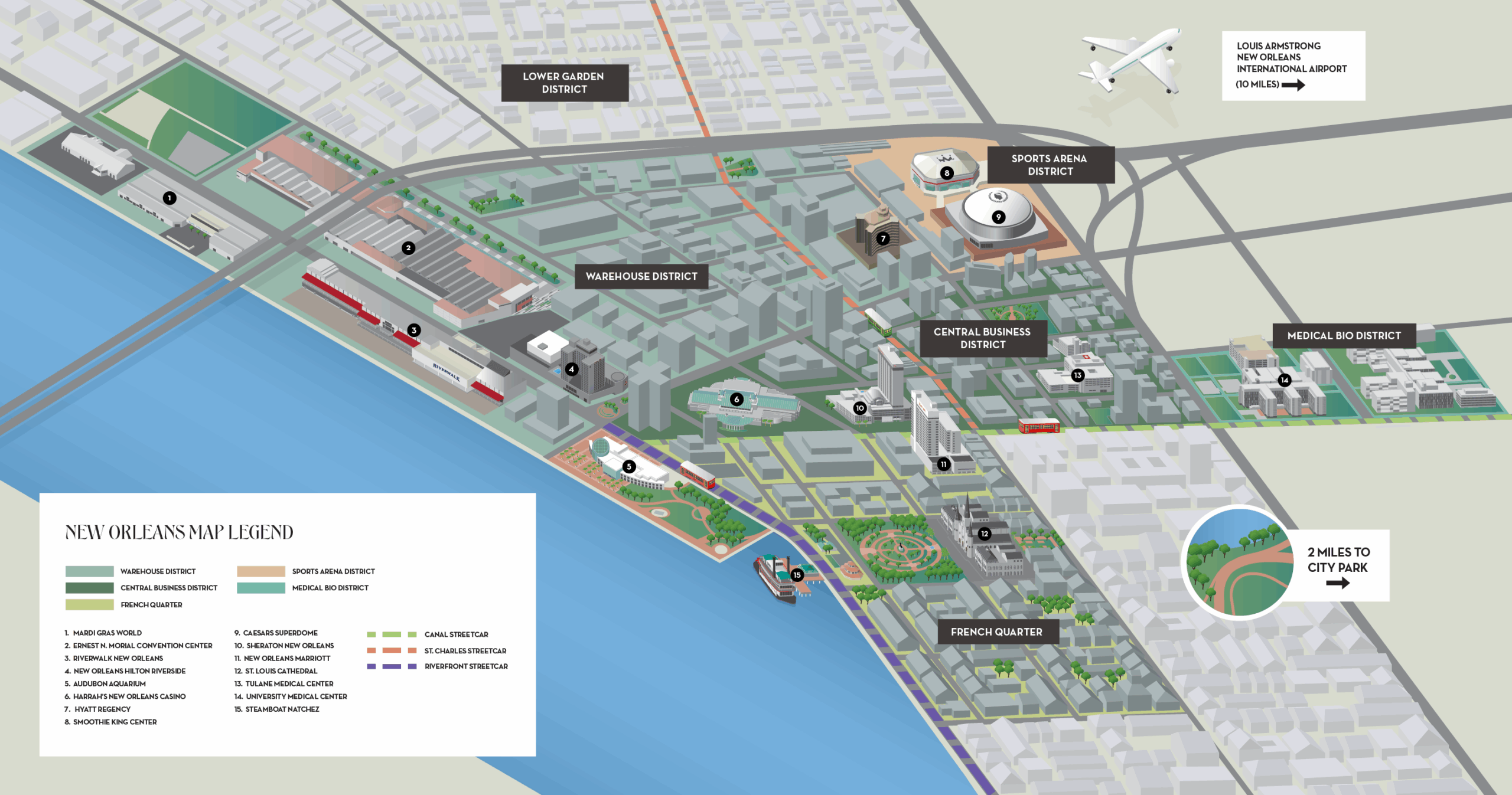 Neighborhood Maps Of New Orleans
