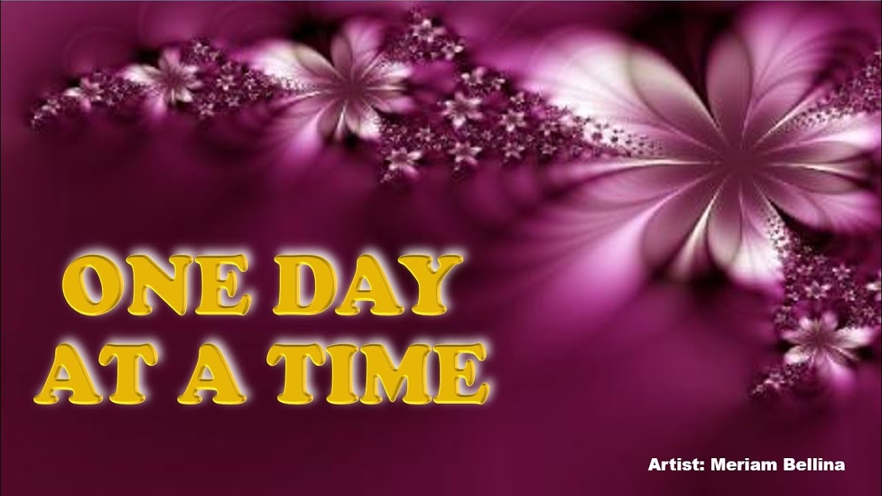 ONE DAY AT A TIME Meriam Bellina with Lyrics YouTube