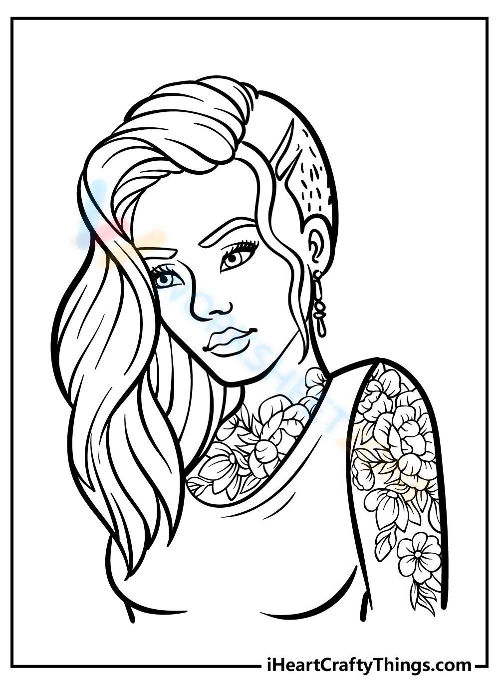 Online Coloring Pages For Teens And Printable 100 Freemium 