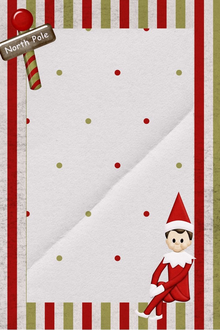 Free Printable Elf On The Shelf Stationary