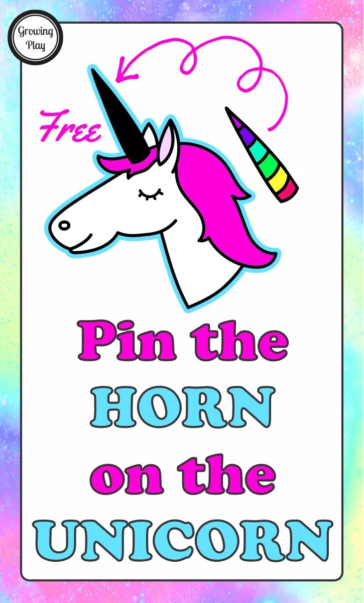 Pin The Horn On The Unicorn