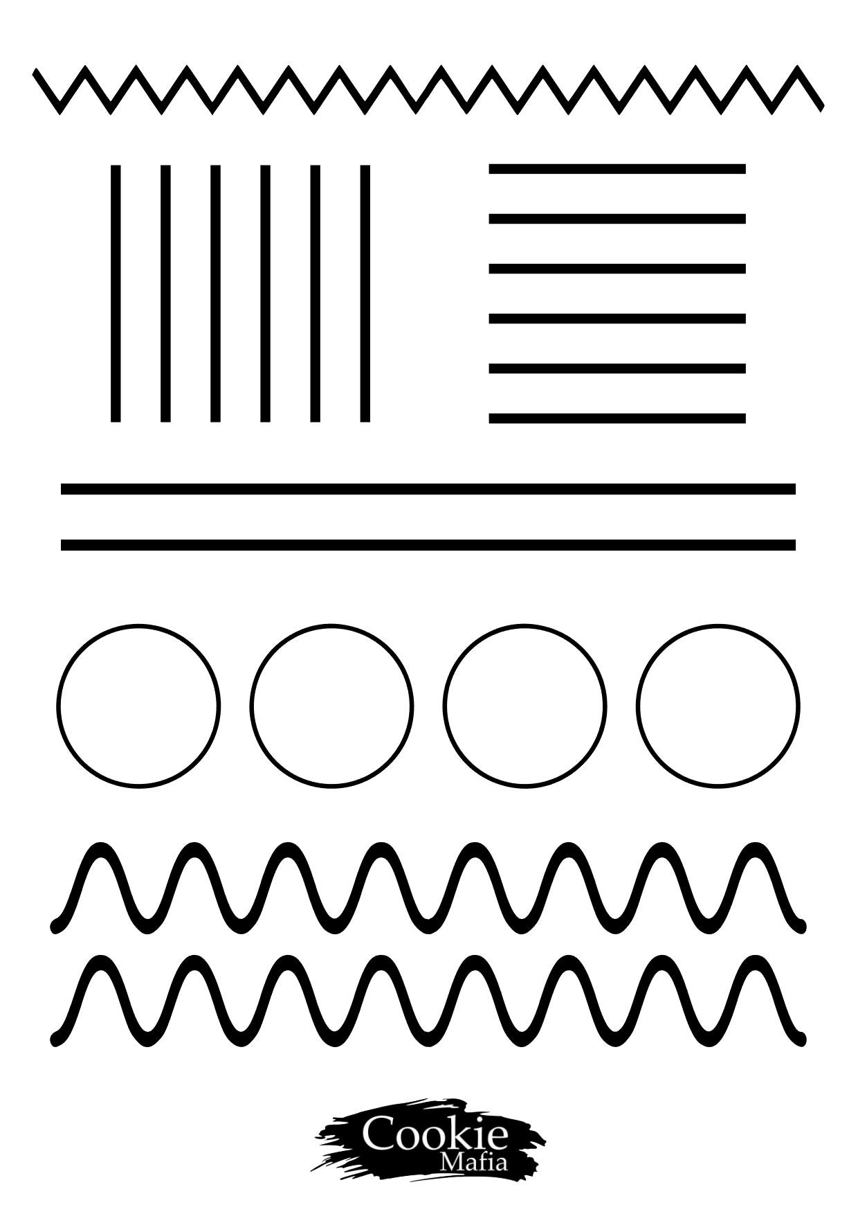 Piping Line Worksheet Etsy
