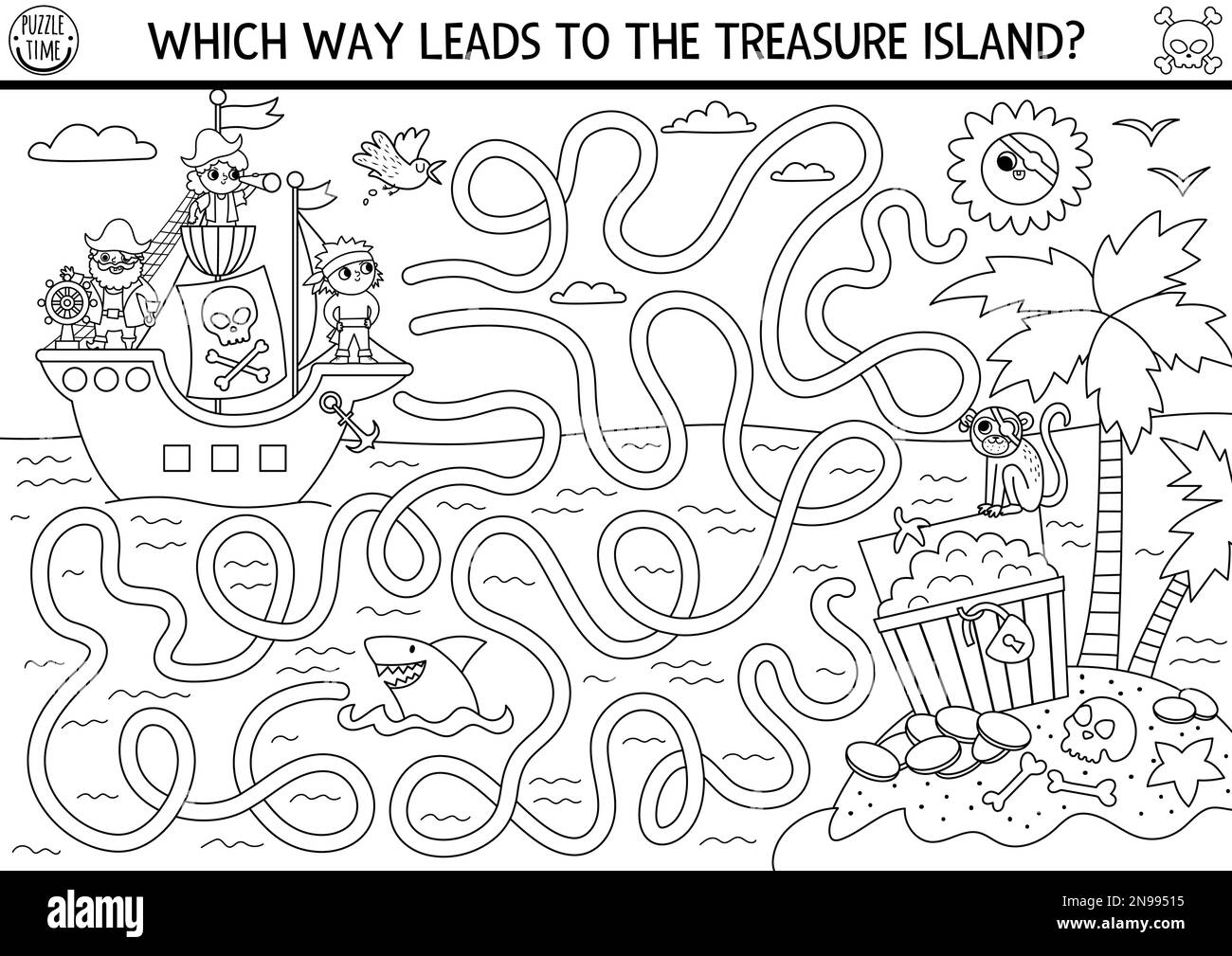 Free Printable Treasure Island Lesson Plans