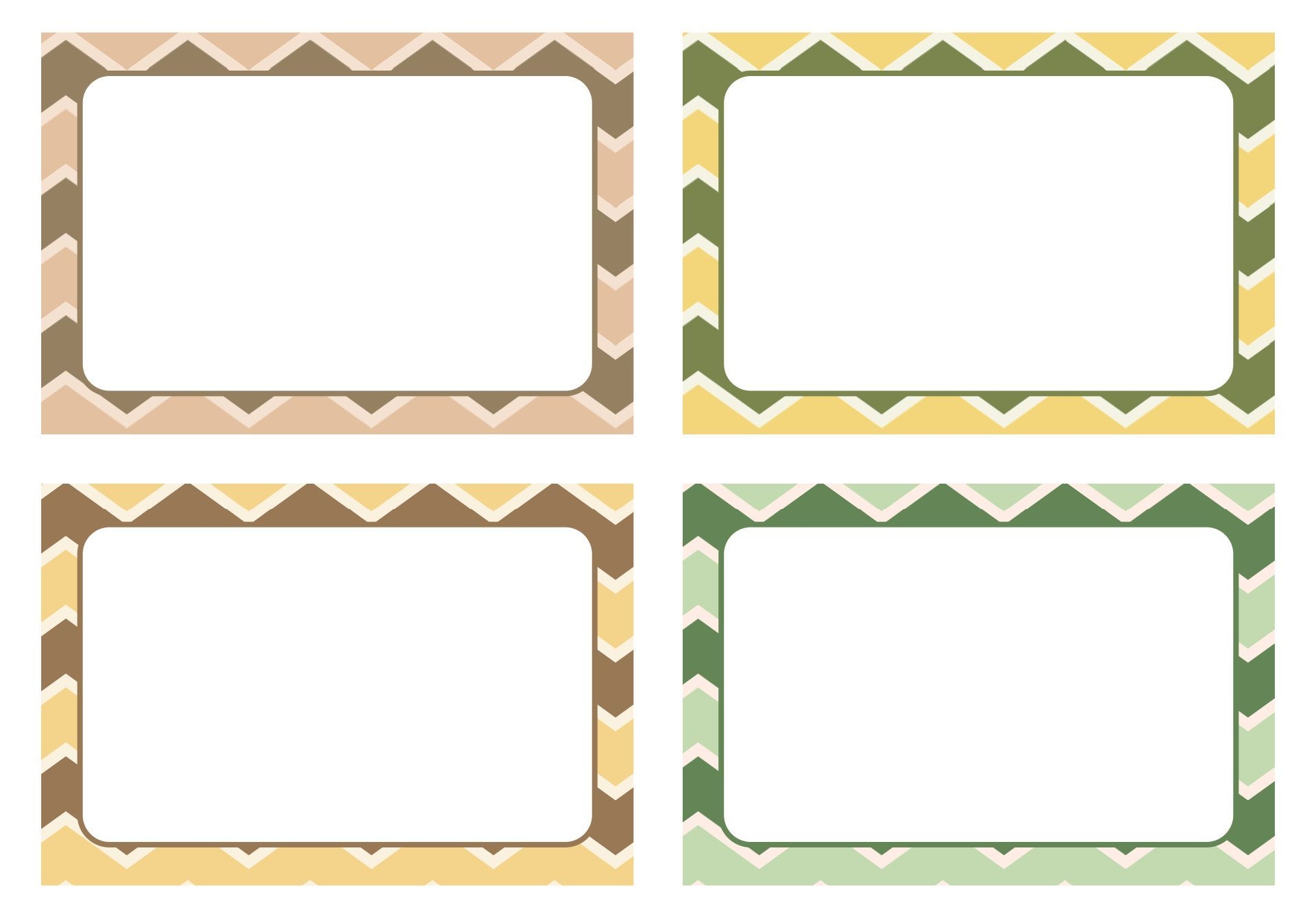 Printable Cubby Tags Printable Party Favors