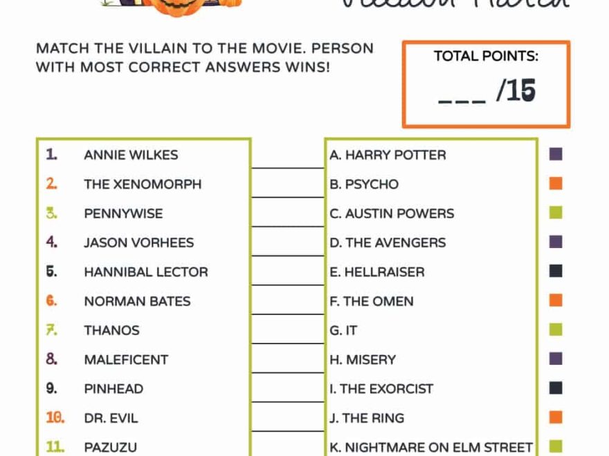 Printable Halloween Games Fun Kids Activities Kim Schob