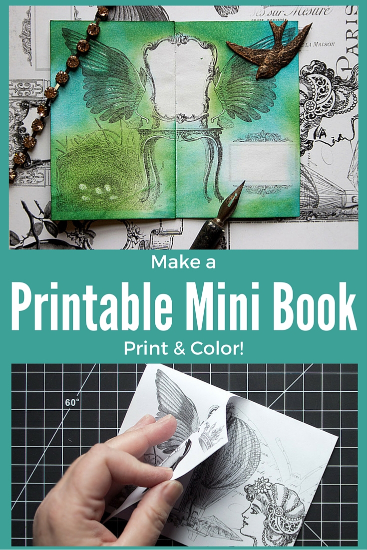 Printable Mini Book One Piece Of Paper Is All It Takes 