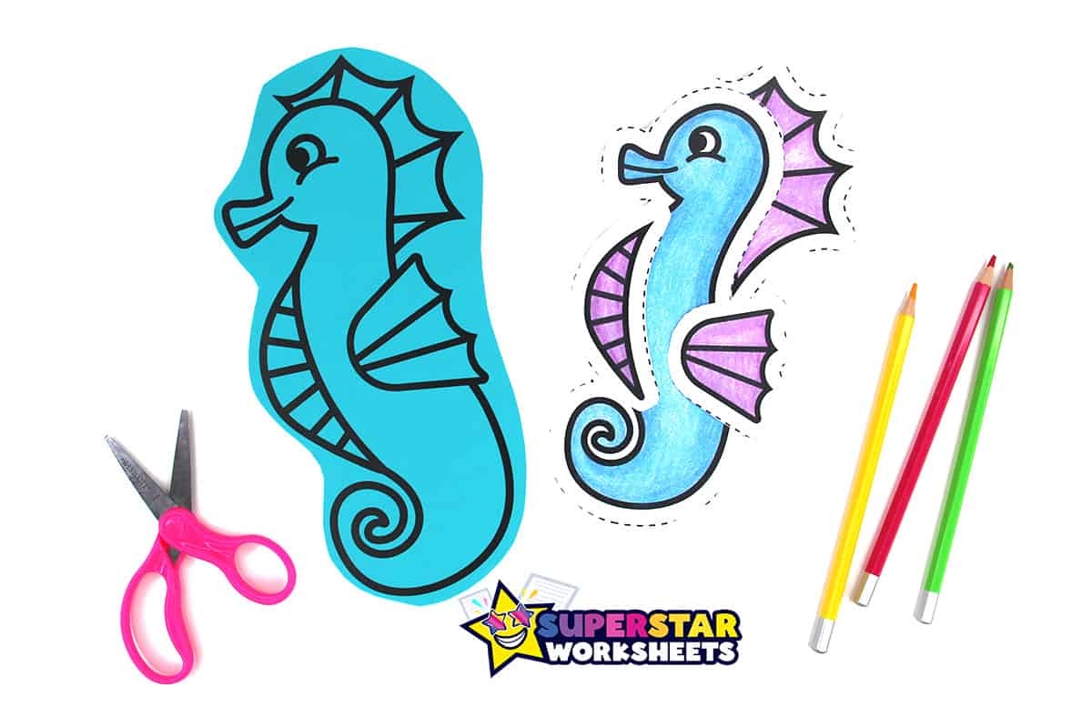 Free Printable Pictures Of Seahorses