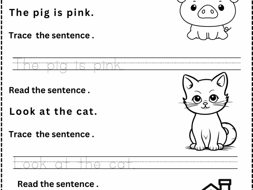 Sentence Writing Worksheets Free Printables