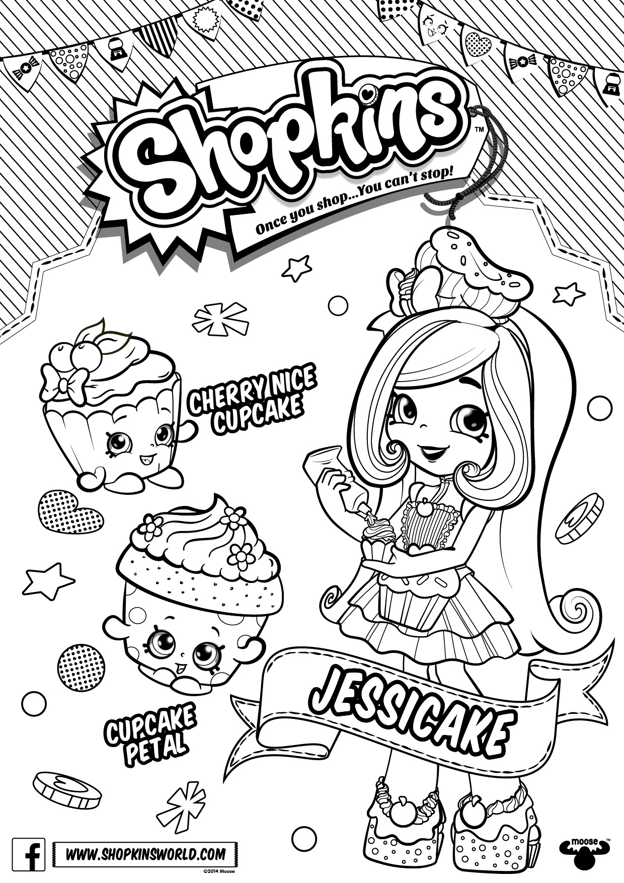 Free Printable Shopkins Coloring Pages
