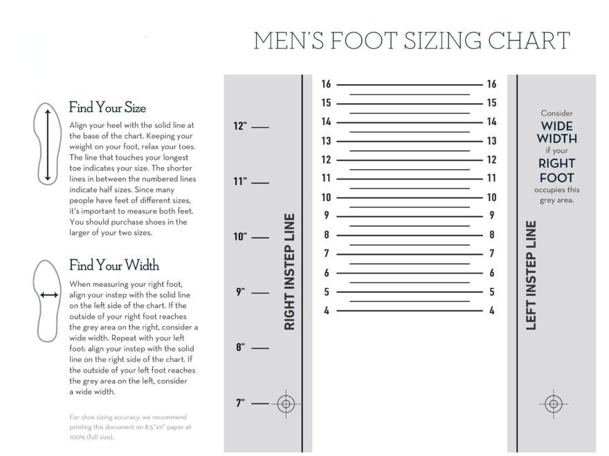 Simple Foot Size Charts Women Men Kids Foot Sizes Charts Shoe Size Chart Template Basic Shoe Size Determiner instant Digital Download Etsy Sweden