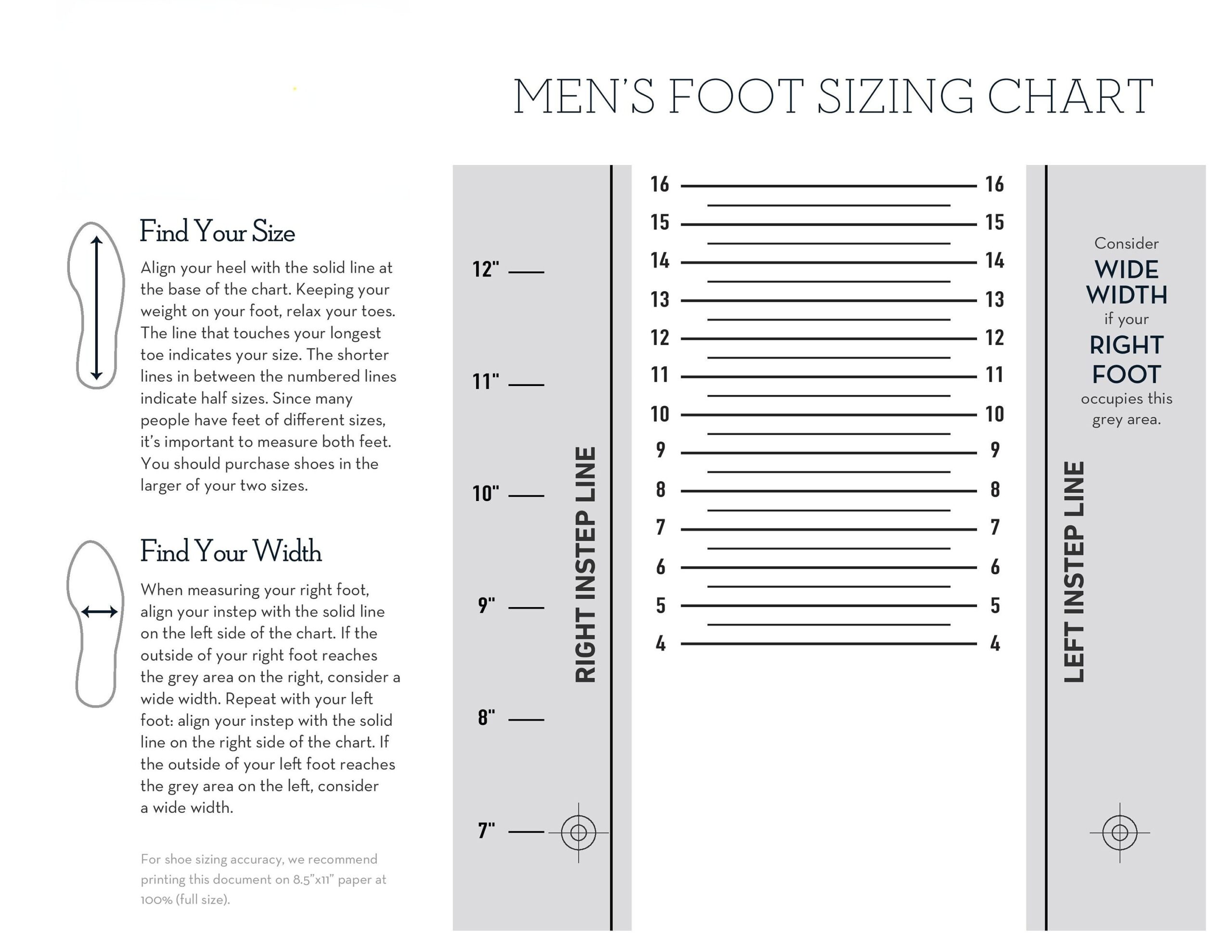 Simple Foot Size Charts Women Men Kids Foot Sizes Charts Shoe Size Chart Template Basic Shoe Size Determiner instant Digital Download Etsy Sweden