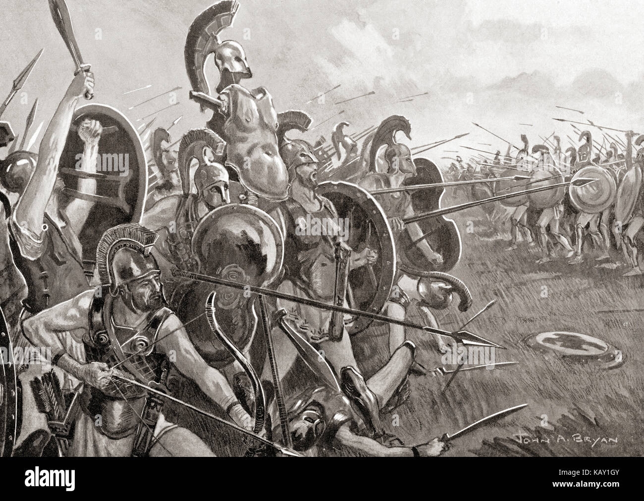 Sparta Athens War Hi res Stock Photography And Images Alamy