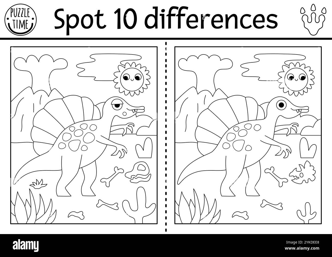 Spot The Difference Printable Puzzles