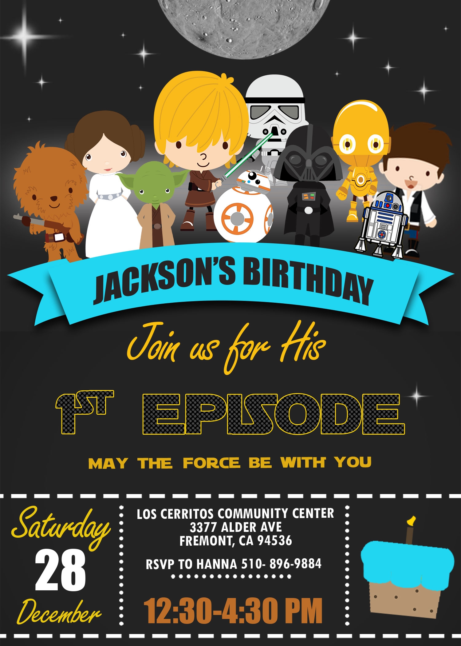 Free Printable Star Wars Invitations