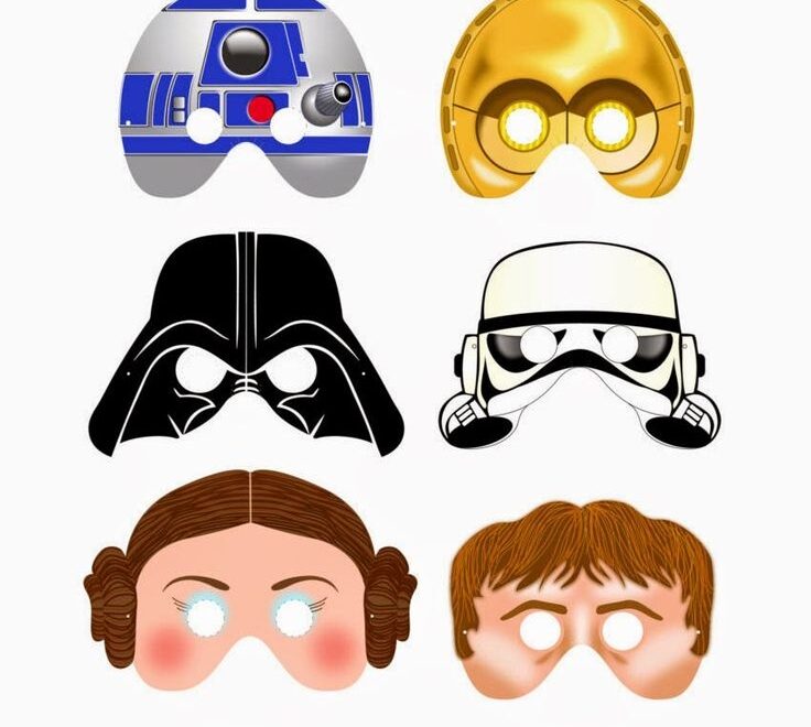 Star Wars Free Printable Masks