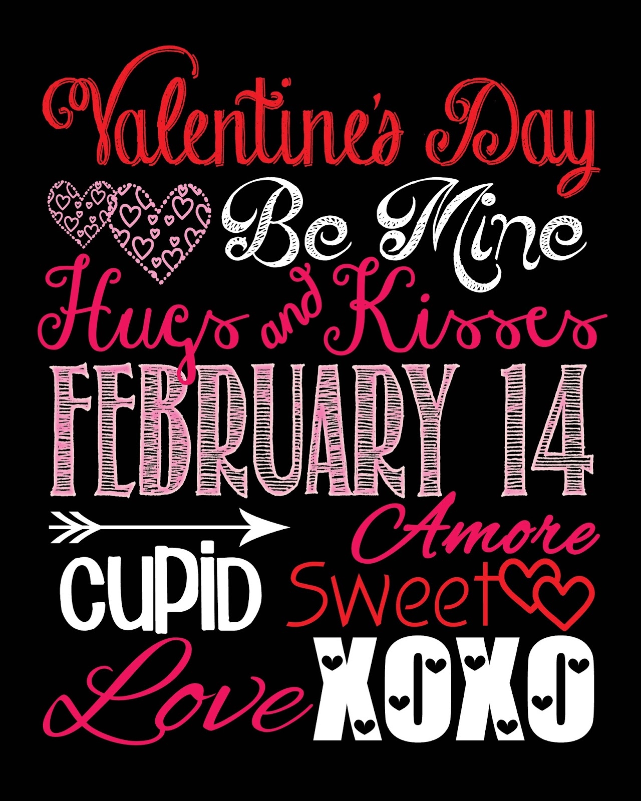 Tangled Up With String Valentine Subway Art Free Printables 