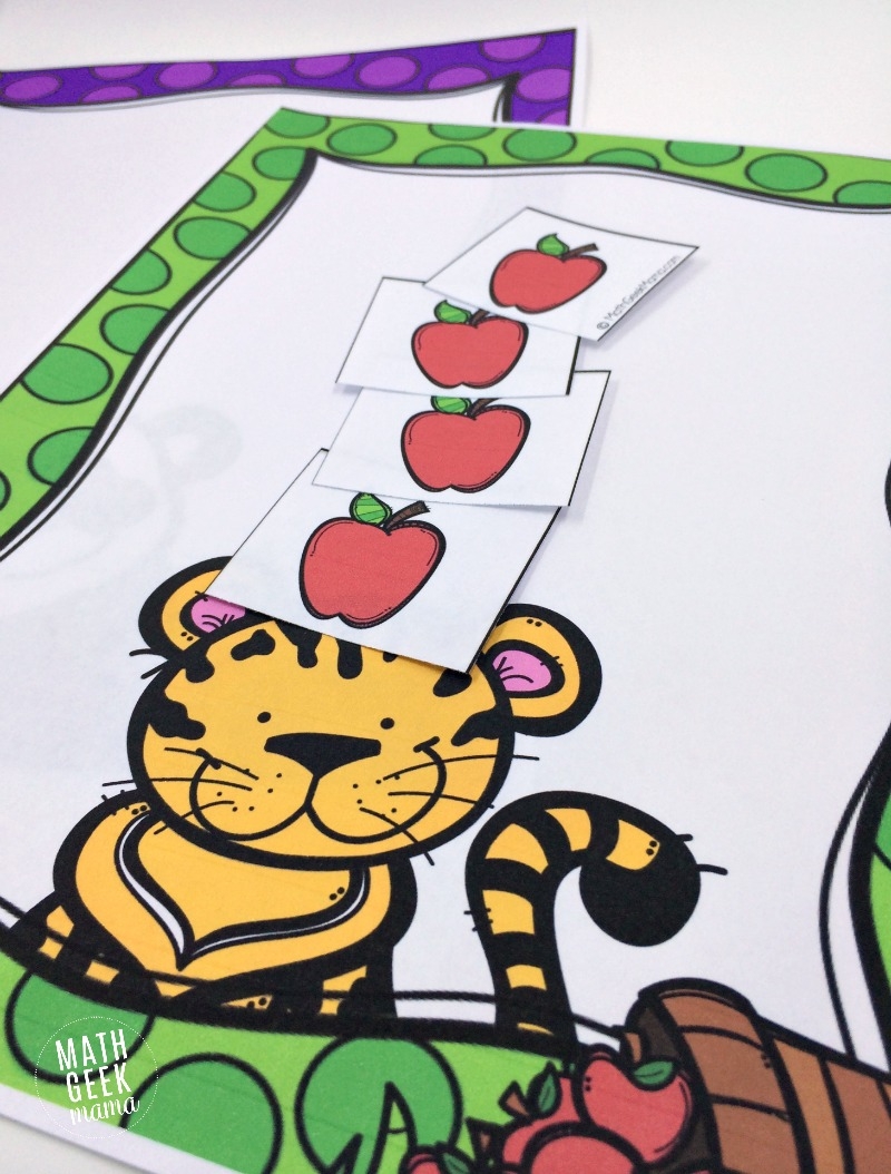 Ten Apples Up On Top Math Game FREE 