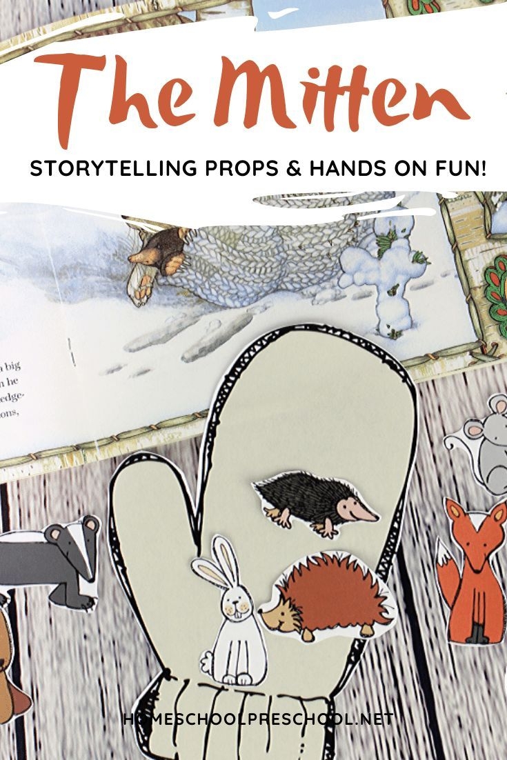 The Mitten Paper Book Printable